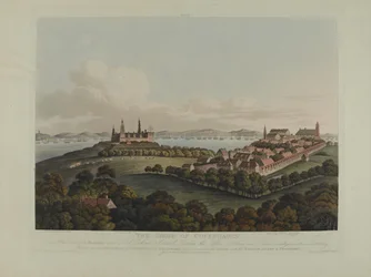 Dänemark 1807: Die Belagerung von Kopenhagen, graviert von Robert Pollard (1792-1867) und Joseph Constantine Stadler (1780-1812) veröffentlicht 1807
