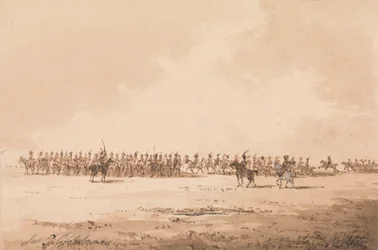 Formiere offene Kolonne hinter rechts