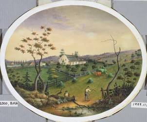 Van Brunt Homestead, ca. 1865