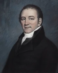 Rev. Richard Watson (Pastell auf grauem Papier)