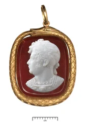 Krönung von Georg IV., Goldanhänger, um 1821