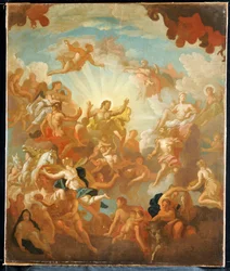 Prometheus stiehlt das Feuer von den Göttern