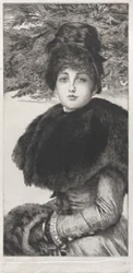 Ein Winterspaziergang, 1880