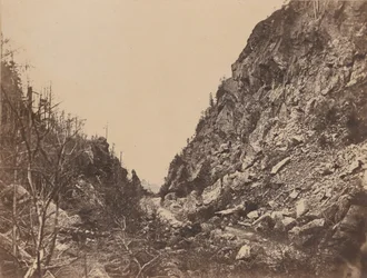 Kopf des White Mountain Notch, Crawford House, 1854