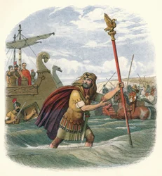 Der Fahnenträger der zehnten Legion, 55 v. Chr., 1864