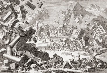 Erdbeben von 1667 in Dubrovnik, Kroatien