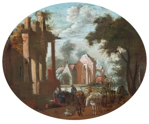 Ruine eines Schlosses