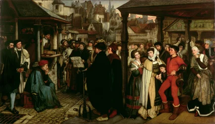 Das Edikt von Karl V., ca. 1861