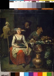 Beim Obst- und Gemüsehändler