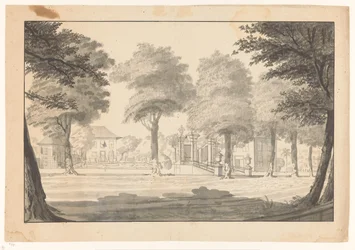 Haus an der Straße nach Rijswijk