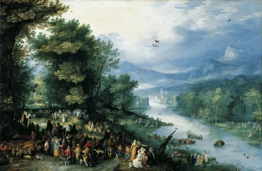 Landschaft mit dem jungen Tobias