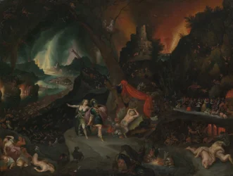 Aeneas und die Sibylle in der Unterwelt, 1630er Jahre