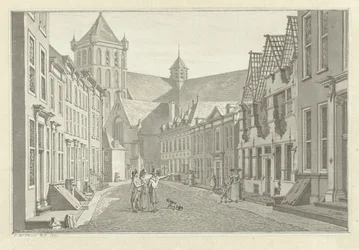 Ruine des Hauses von Lucas van Steveninck in Middelburg, 1787