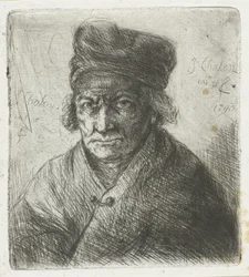 Mann mit Mütze