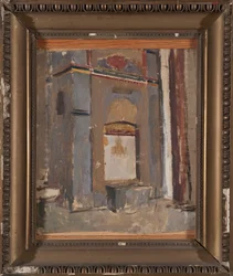 Brunnen im Palast des Khans in Bachtschyssaraj. Von der Reise auf die Krim