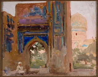 Samarkand - Gur-Emir, das Mausoleum Tamerlans. Von einer Reise nach Turkestan