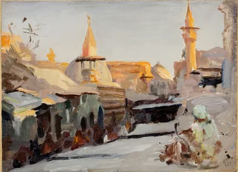 Straße in Damaskus. Von einer Reise nach Palästina