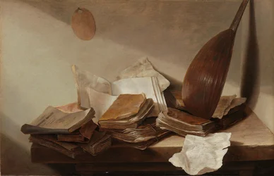 Stillleben mit Büchern