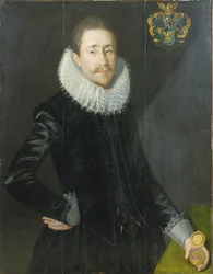 Porträt von Bocke Jochems Hoppers, 1622