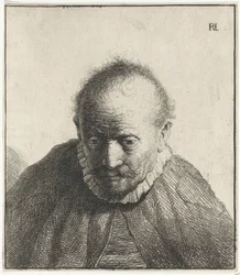 Büste eines alten Mannes