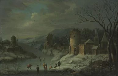 Winterlandschaft, um 1680-1718