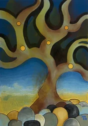 Verbrannter Baum