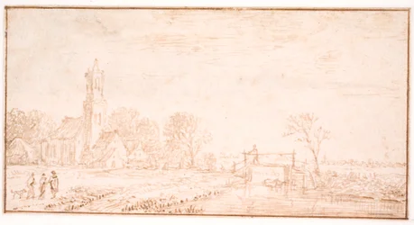 Die Dorfkirche in Lisse