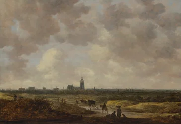 Ein Blick auf Den Haag von Nordwesten, 1647