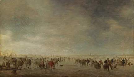 Schlittschuhläufer, 1641