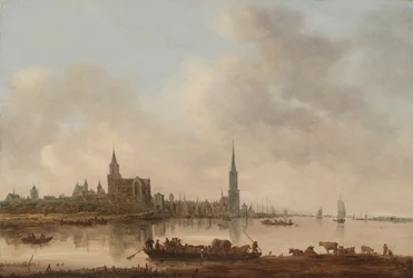 Ansicht von Emmerich, 1645