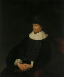 Porträt von Constantijn Huygens 1596-1687