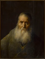 Alter Mann mit Mütze