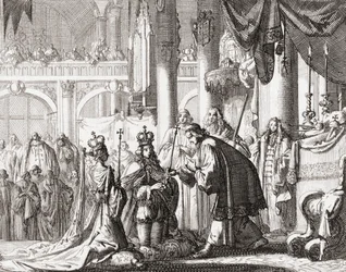Krönung von König Wilhelm III. und Königin Maria II., 11. April