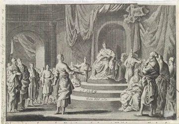 Josef deutet die Träume des Pharaos