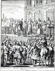 Die Hinrichtung von Lady Jane Grey