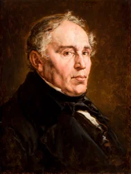 Porträt von Franciszek Matejko, dem Vater des Künstlers