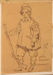 Skarbczyk. Jüngling mit Gewehr.