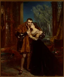 Zygmunt August mit Barbara am Hof der Radziwiłłs in Wilna
