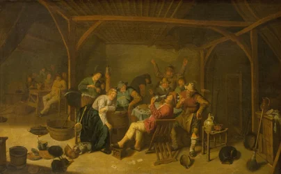Der Bohnenkönig trinkt