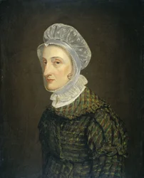 Porträt von Maria Petronella Mann, Ehefrau von Heinrich Gottfried Theodor Crone