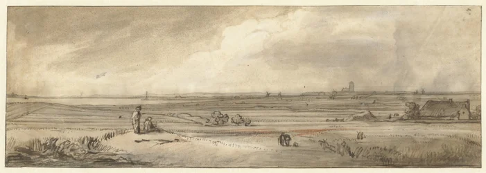 Ansicht von Naarden, gesehen von Muiderberg