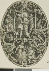 Verhaftung Christi, aus Passion Christi