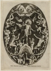 Christus in der Vorhölle, aus Passion Christi