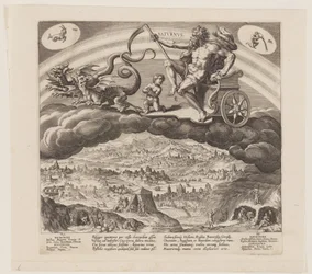 Saturn, aus Die Sieben Planeten