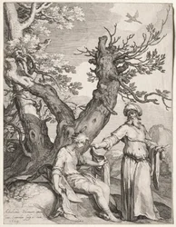 Ahija und Jerobeam, 1604