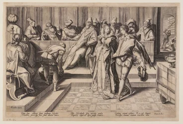 Salome tanzt vor Herodes