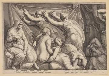 Die Bestrafung der Niobe (Tafel 1)