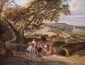Eine pastorale Landschaft, 1684