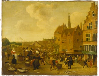 Der Fischmarkt in Leiden