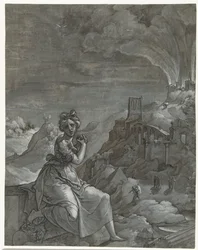 Kassandra betrauert die Zerstörung Trojas, 1550-55